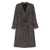 Tagliatore Tagliatore Wool Blend Double-Breasted Coat Black