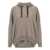 Brunello Cucinelli Brunello Cucinelli Wool And Silk Blend Hoodie Grey