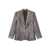 Brunello Cucinelli Brunello Cucinelli Wool Blend Blazer Jacket SILVER