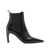 Brunello Cucinelli Brunello Cucinelli Leather Heeled Ankle Boots Black