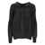 PLEATS PLEASE ISSEY MIYAKE Pleats Please Issey Miyake 'Fluffy Basics' Hooded Blouse Black