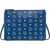 MCM Pouch with Visetos print BLUE VISETOS