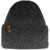 Buff Marin Knitted Hat Beanie Grey