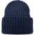 Buff Knitted Erviny Beanie Navy