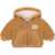 Moschino Jacket With Logo BROWN