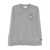 Mc2 Saint Barth MC2 Saint Barth 'Heron Light Embry' Crew Neck Sweater GREY