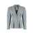 Les Filles D'Eva Les Filles D'Eva Single-Breasted One Button Jacket GREY
