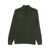 Mc2 Saint Barth MC2 Saint Barth Wool Turtleneck Cardigan GREEN