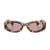 Miu Miu Miu Miu 0Mu 11Ws Miu Glimpse Sunglasses Brown
