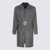ZEGNA Zegna Grey Wool Coat Grey