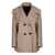 Max Mara Max Mara Double-Breasted Coat In Cashmere Beige