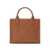 Mc2 Saint Barth MC2 Saint Barth 'Vanity Bag Midi' Bag BROWN