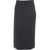 Otto d ame Midi skirt Black