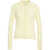 MVM Cashmere knit polo shirt Yellow
