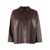 Max Mara LEATHER JACKET Brown