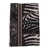 Faliero sarti Zebra 135X165 scarf Black  