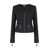 Elisabetta Franchi Elisabetta Franchi Jacket In Double Crêpe With Zip Details Black