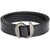 Orciani Smooth leather belt Black