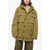 DSQUARED2 Padded Americana Parka With Extractable Hood Green