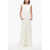 Max Mara Super Wide Leg Eschilo Jumpsuit With Back Zip White