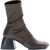 UMA WANG Cleated Boots BROWN