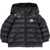 Moncler Logo Jacket With Hood BLACK
