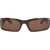 Balenciaga "Sunset Rectangle" Sunglasses BROWN