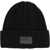 Max Mara Cashmere Cap With Logo BLACK