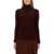 Max Mara Ribbed Turtleneck Sweater BORDEAUX