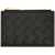 Bottega Veneta "Woven" Card Holder With Zipper BLACK