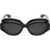 Balenciaga "Superbusy Round" Sunglasses BLACK