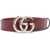Gucci Thin Belt "Gg Marmont" BORDEAUX