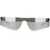 Balenciaga Mono Rectangle Sunglasses SILVER