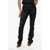 DSQUARED2 Satin Pants With Lace Inserts And Ruffled Details Black