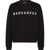 DSQUARED2 Fleeced Cotton Relax Fit Crew-Neck Sweatshirt With Embossed Black