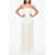 Max Mara Sleeveless Blando Jumpsuit With Draped Design White