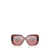Versace Versace Eyewear Sunglasses TRANSPARENT RED