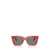 Versace Versace Eyewear Sunglasses TRANSPARENT RED