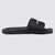Alexander Wang Alexander Wang Black Rubber Sliders Black