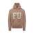 FEAR OF GOD Fear Of God Pink Hoodie With Fear Of God Print Beige