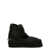 Mou Mou 'Eskimo 18 Rhinestone Logo' Ankle Boots Black