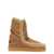 Mou Mou 'Eskimo 24' Ankle Boots  Beige