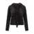 Salvatore Ferragamo Salvatore Ferragamo Black Cardigan With Ferragamo Fringes Black