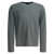 Vince Cashmere and silk crewneck sweater Grey