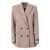 Ermanno Scervino DOUBLE-BREASTED JACKET Beige