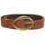 Orciani Leather belt Brown