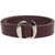 Orciani Smooth leather belt Red