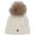 Moncler Grenoble Beanie With Pom-Pom WHITE
