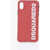 DSQUARED2 Lettering Logo Iphone X Cover Red