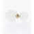 SIMONE ROCHA Single Magnetic Earring With Floral Design White